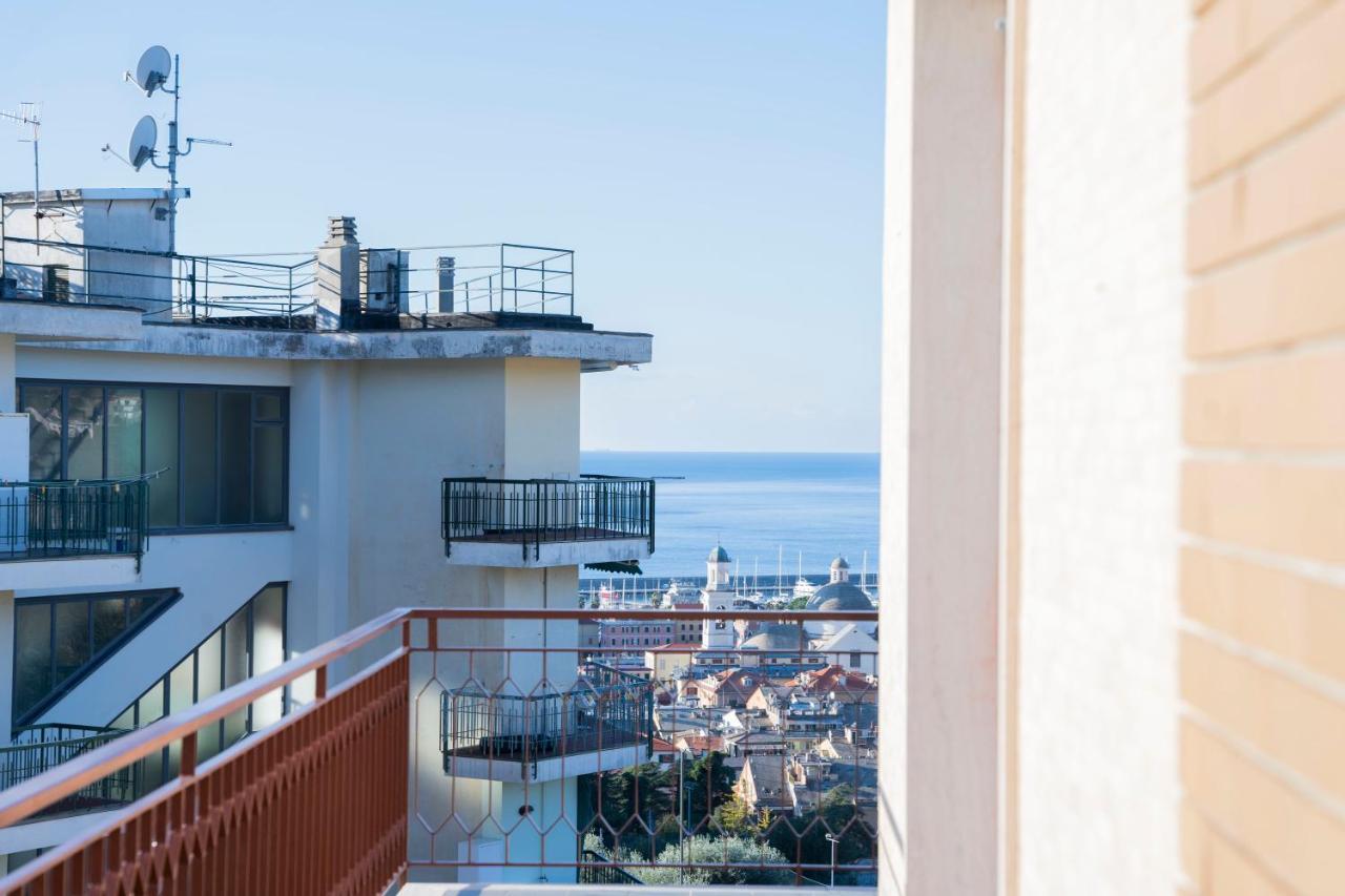 Casa Panorama: Seaview Retreat near Chiavari Center with Free Parking Apartment Exterior photo